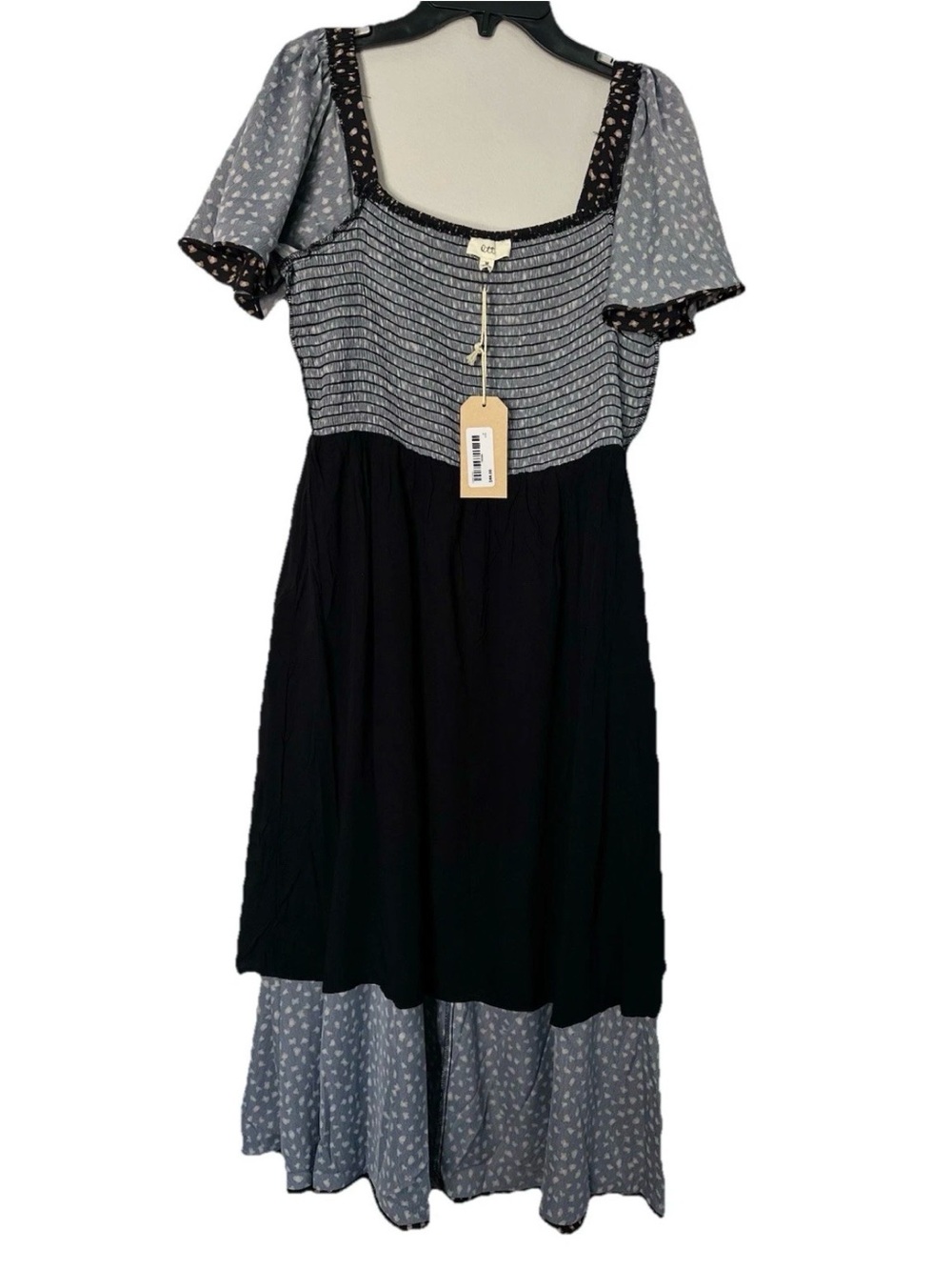 Ott Black Midi Dress – Size M – New With Tags - Picture 4 of 7